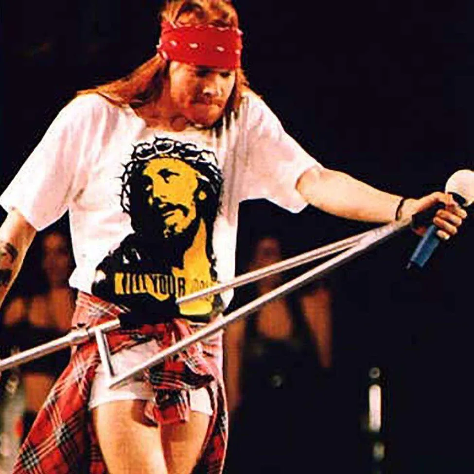 Kill Your Idols T-Shirt As Worn By Axl Rose sold by 8Ball product image thumbnail 2