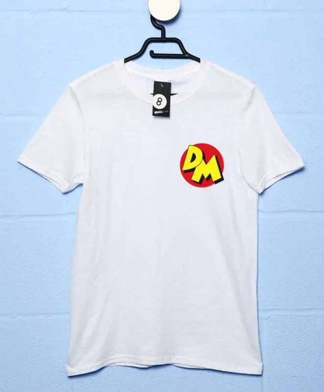 DM Logo Fancy Dress T-Shirt sold by 8Ball