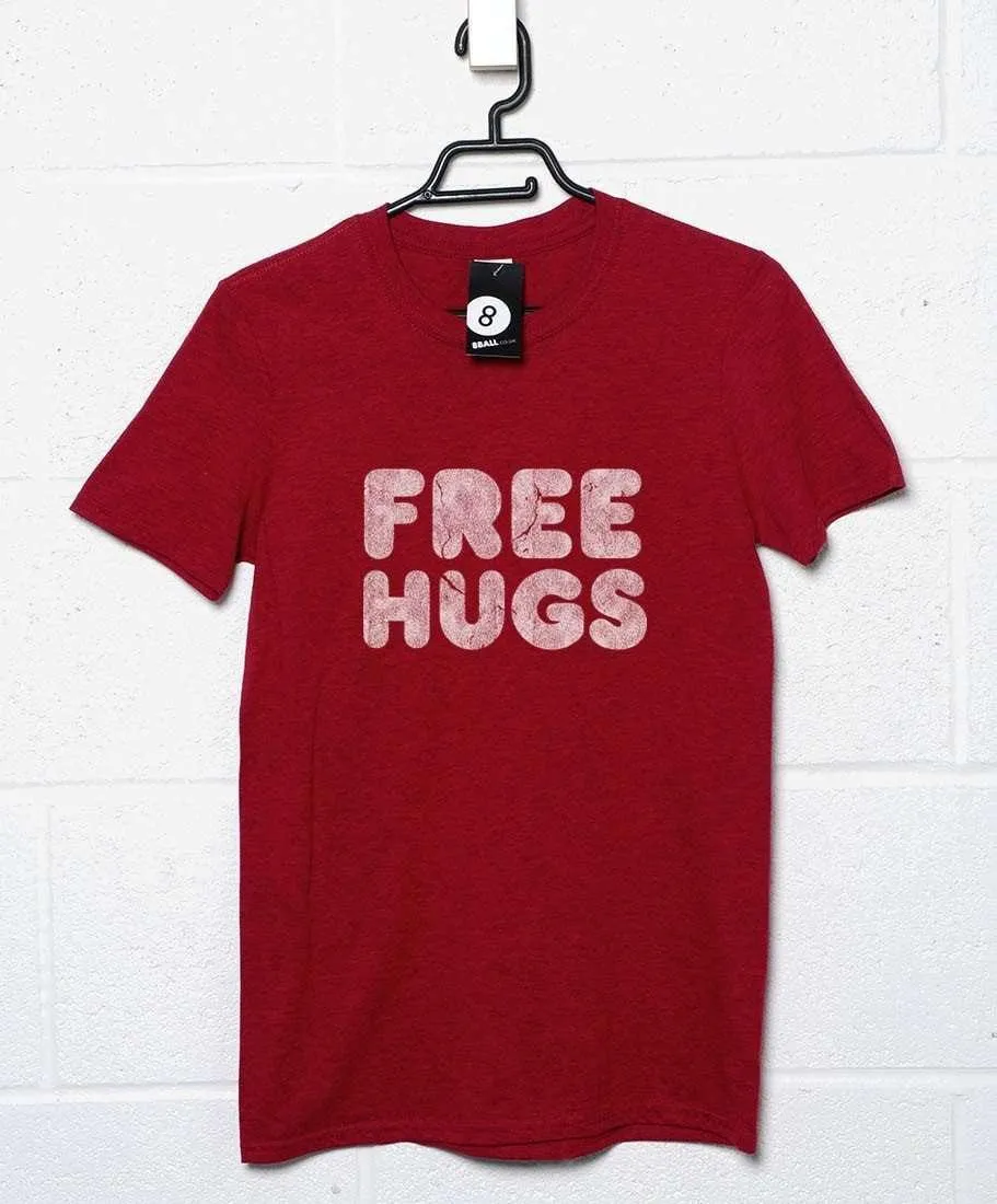 Vintage Free Hugs T-Shirt sold by 8Ball