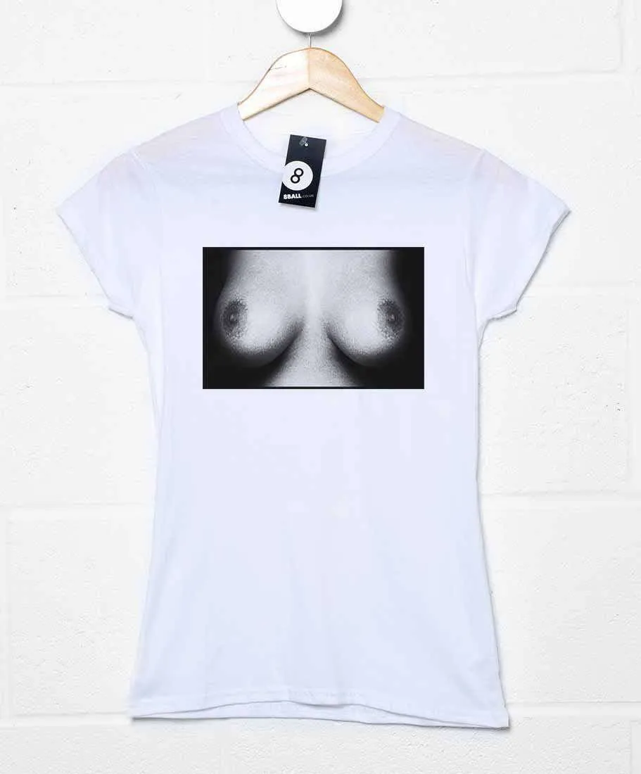 Punk Boobs Fitted Womens T-Shirt As Worn By The Sex Pistols sold by 8Ball