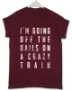 Crazy Train Lyric Quote T-Shirt sold by 8Ball