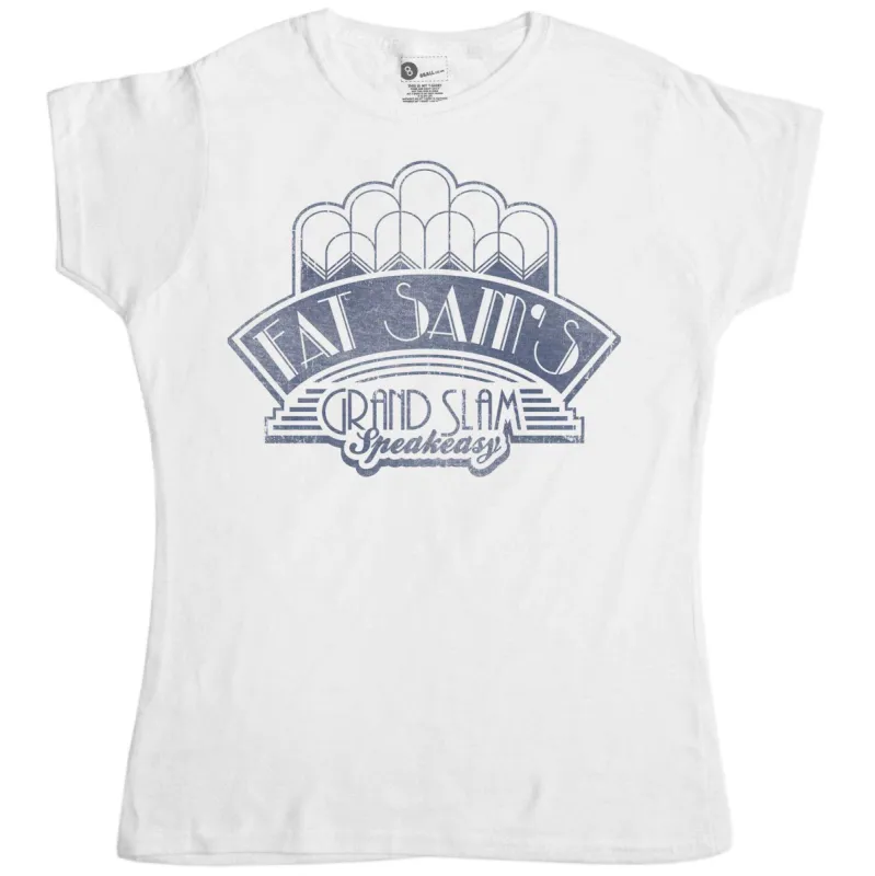 Fat Sam's Grand Slam Speakeasy Womens Style T-Shirt sold by 8Ball