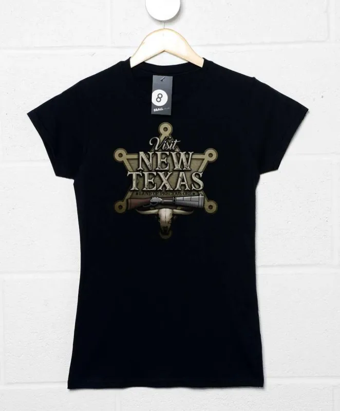 New Texas Womens T-Shirt sold by 8Ball