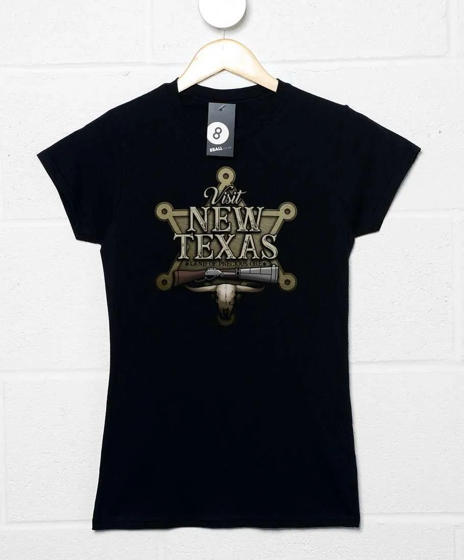 New Texas Womens T-Shirt sold by 8Ball