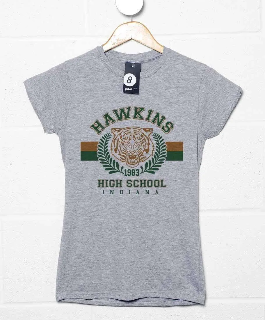 Hawkins High School T-Shirt for Women sold by 8Ball