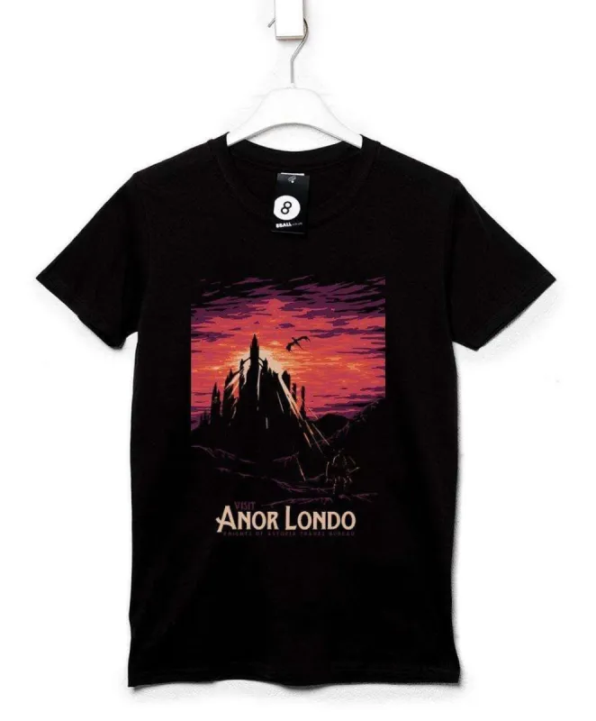 Visit Anor Londo Mens & Womens T-Shirt sold by 8Ball