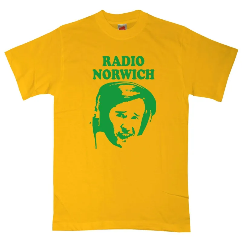 Alan Partridge Alan Face Radio Norwich T-Shirt sold by 8Ball