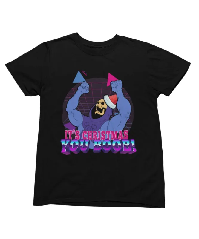 Top Notchy Its Christmas You Boob T-Shirt sold by 8Ball