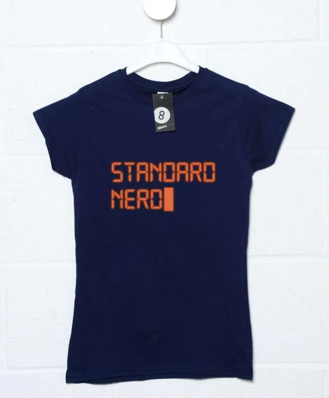 Standard Nerd Womens Style T-Shirt sold by 8Ball