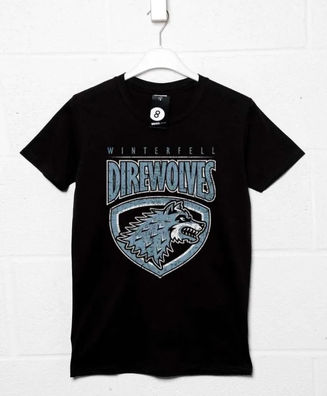 Winterfell Direwolves T-Shirt sold by 8Ball