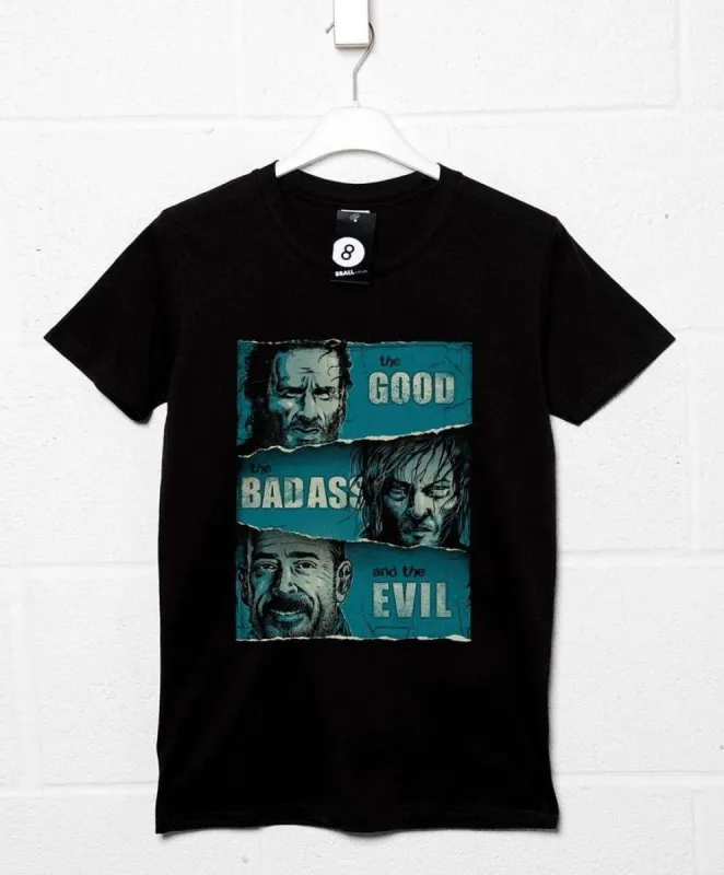 The Good The Badass And The Evil T-Shirt sold by 8Ball