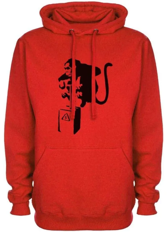 Banksy Detonator Monkey Hoodie sold by 8Ball