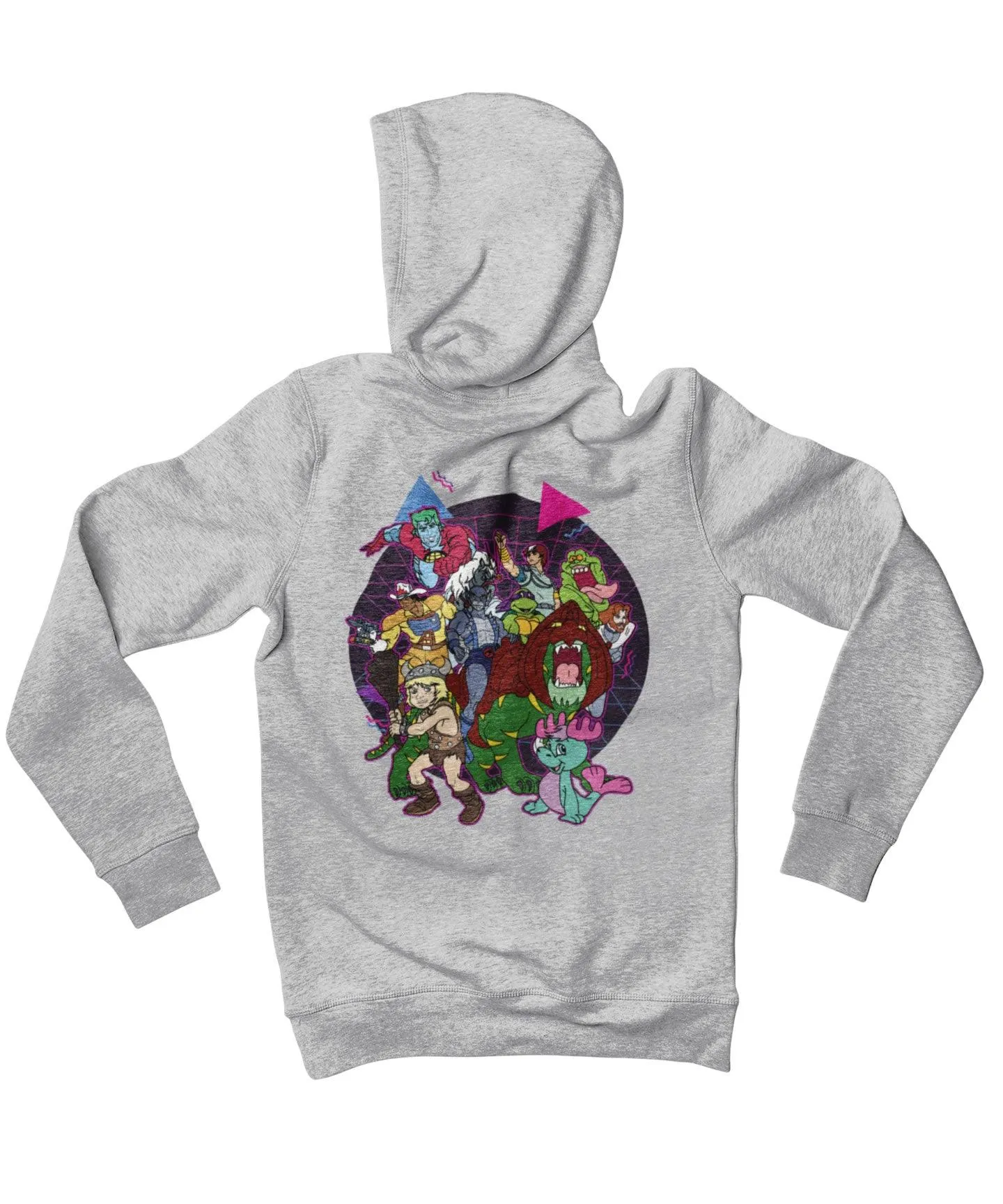 Top Notchy So 80s Back Printed Hoodie sold by 8Ball product image thumbnail 2