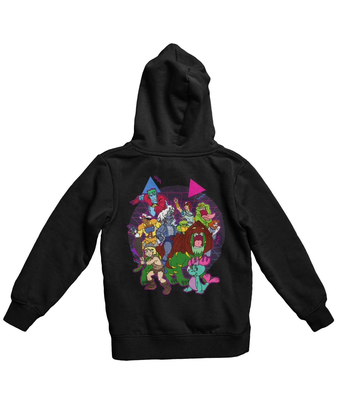 Top Notchy So 80s Back Printed Hoodie sold by 8Ball product image thumbnail 3