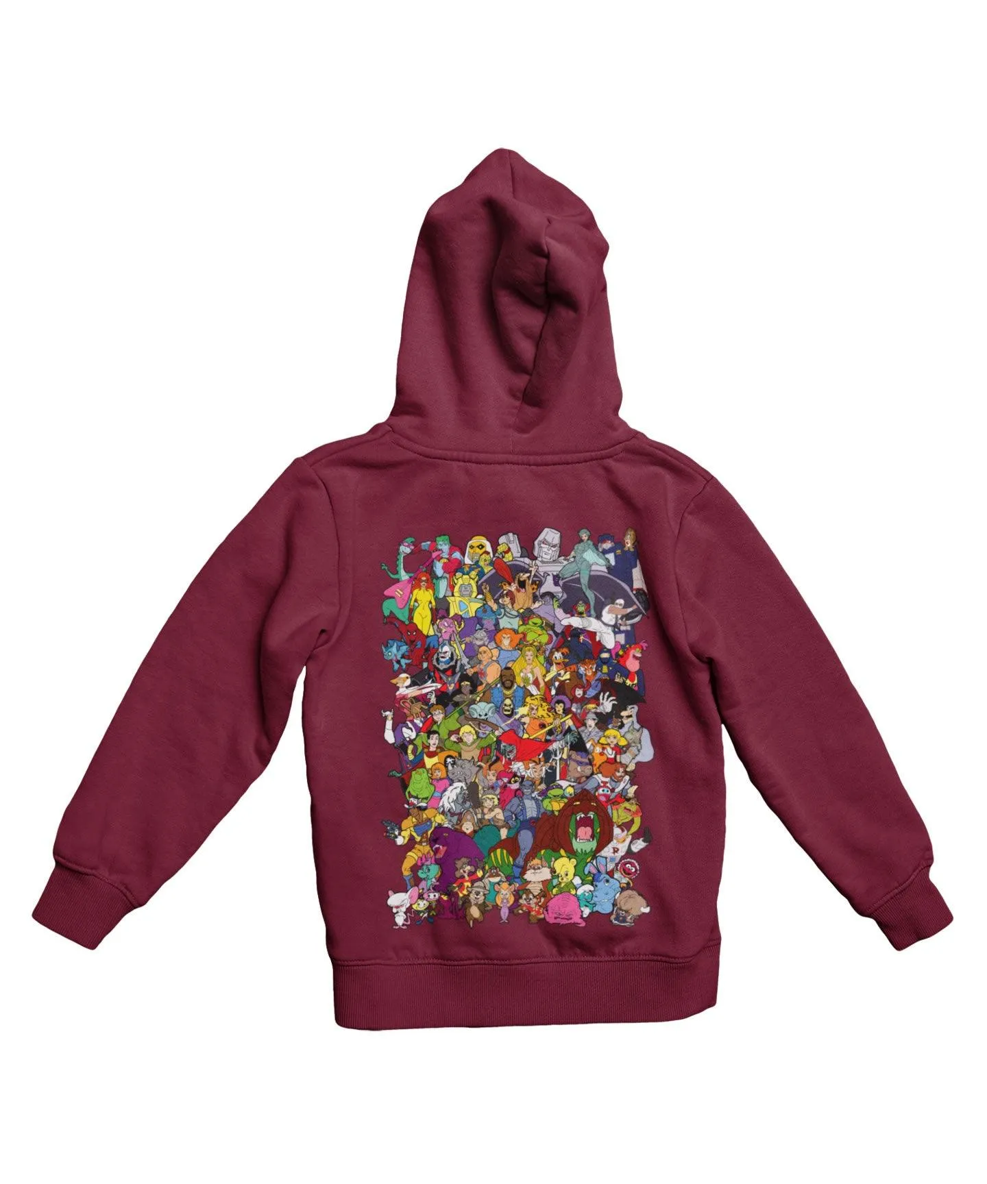Top Notchy Saturday Morning Ladies Back Printed Hoodie sold by 8Ball
