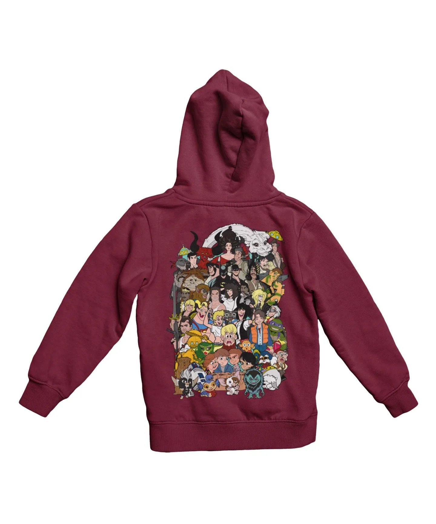 Top Notchy Made of Movies Back Printed Hoodie sold by 8Ball product image thumbnail 2