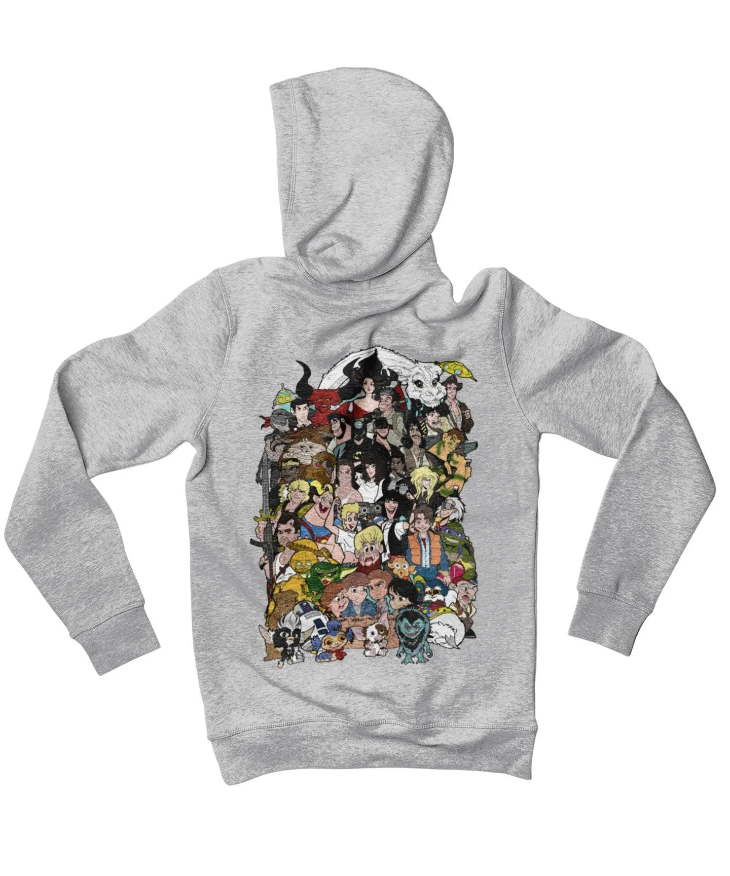 Top Notchy Made of Movies Back Printed Hoodie sold by 8Ball product image thumbnail 3