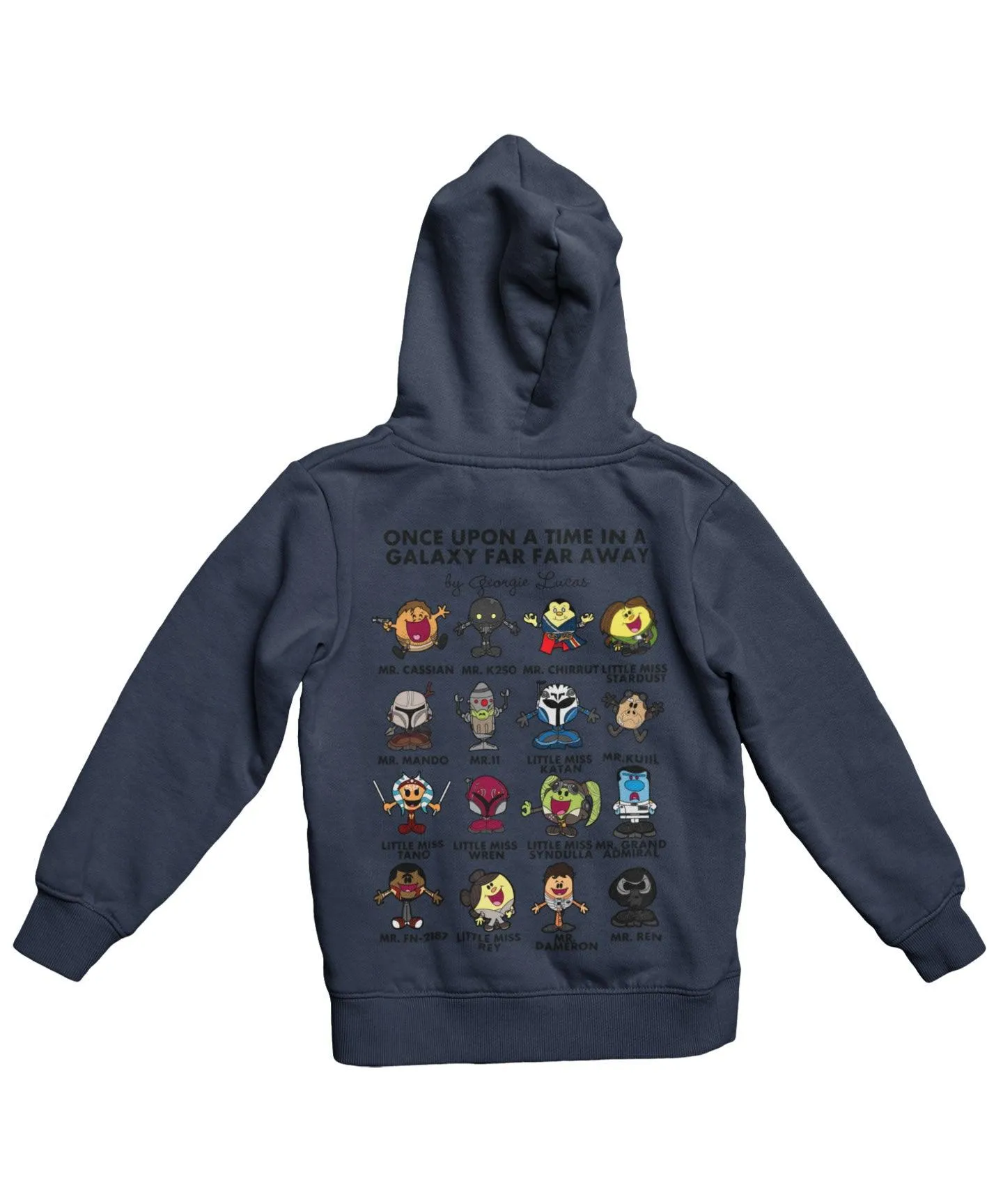 Top Notchy Further Adventures In A Galaxy Far Far Away Back Printed Hoodie sold by 8Ball product image thumbnail 2