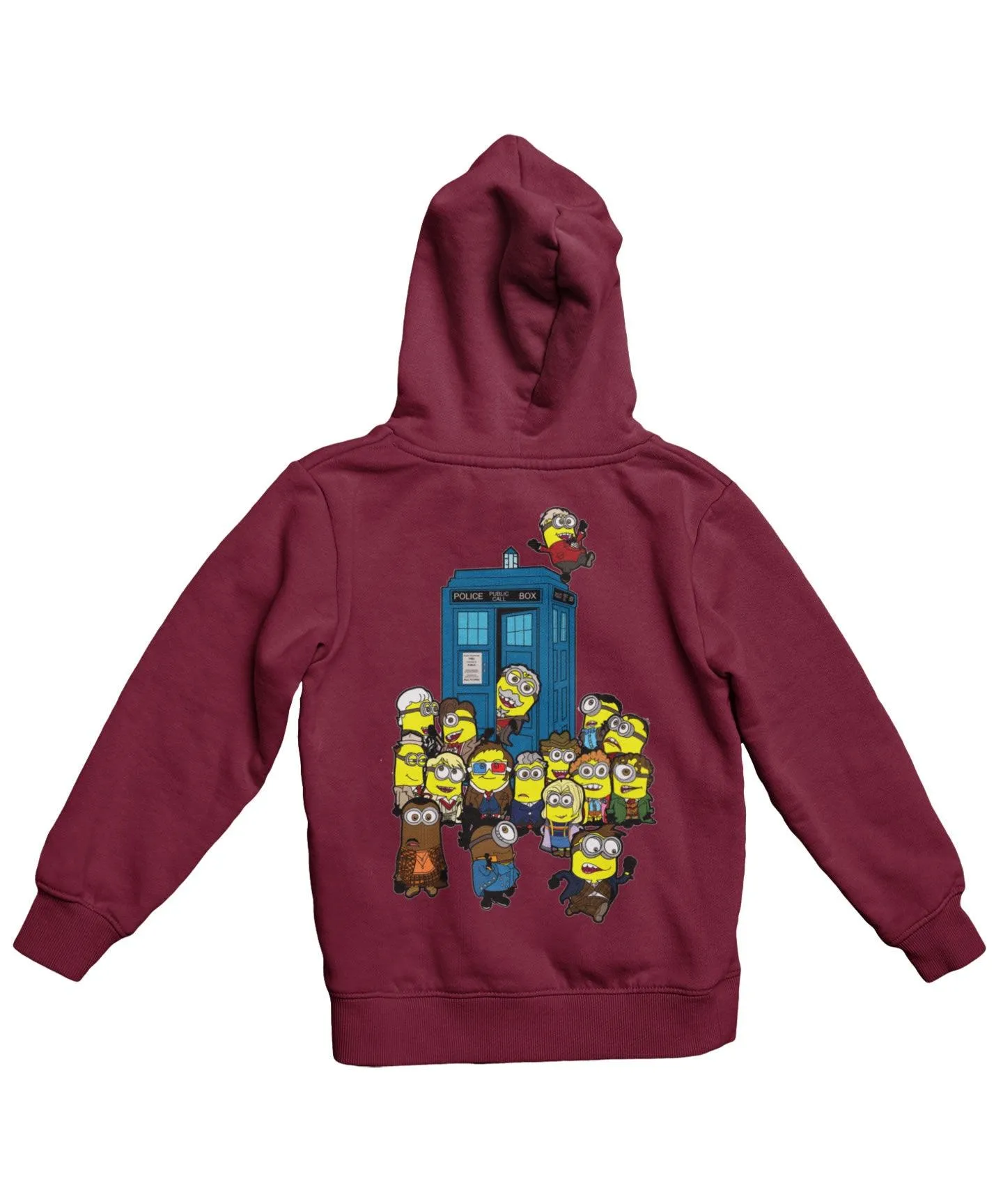 Top Notchy Doctor Minions Back Printed Hoodie sold by 8Ball product image thumbnail 3