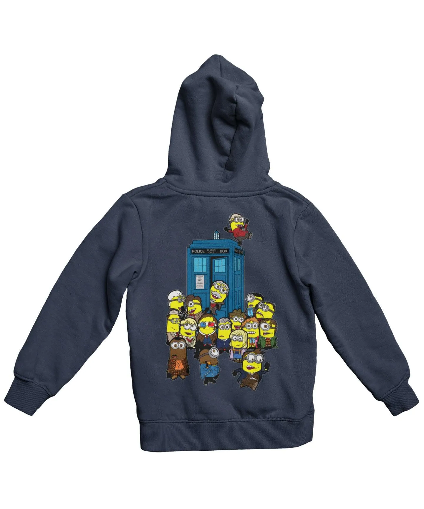 Top Notchy Doctor Minions Back Printed Hoodie sold by 8Ball product image thumbnail 2