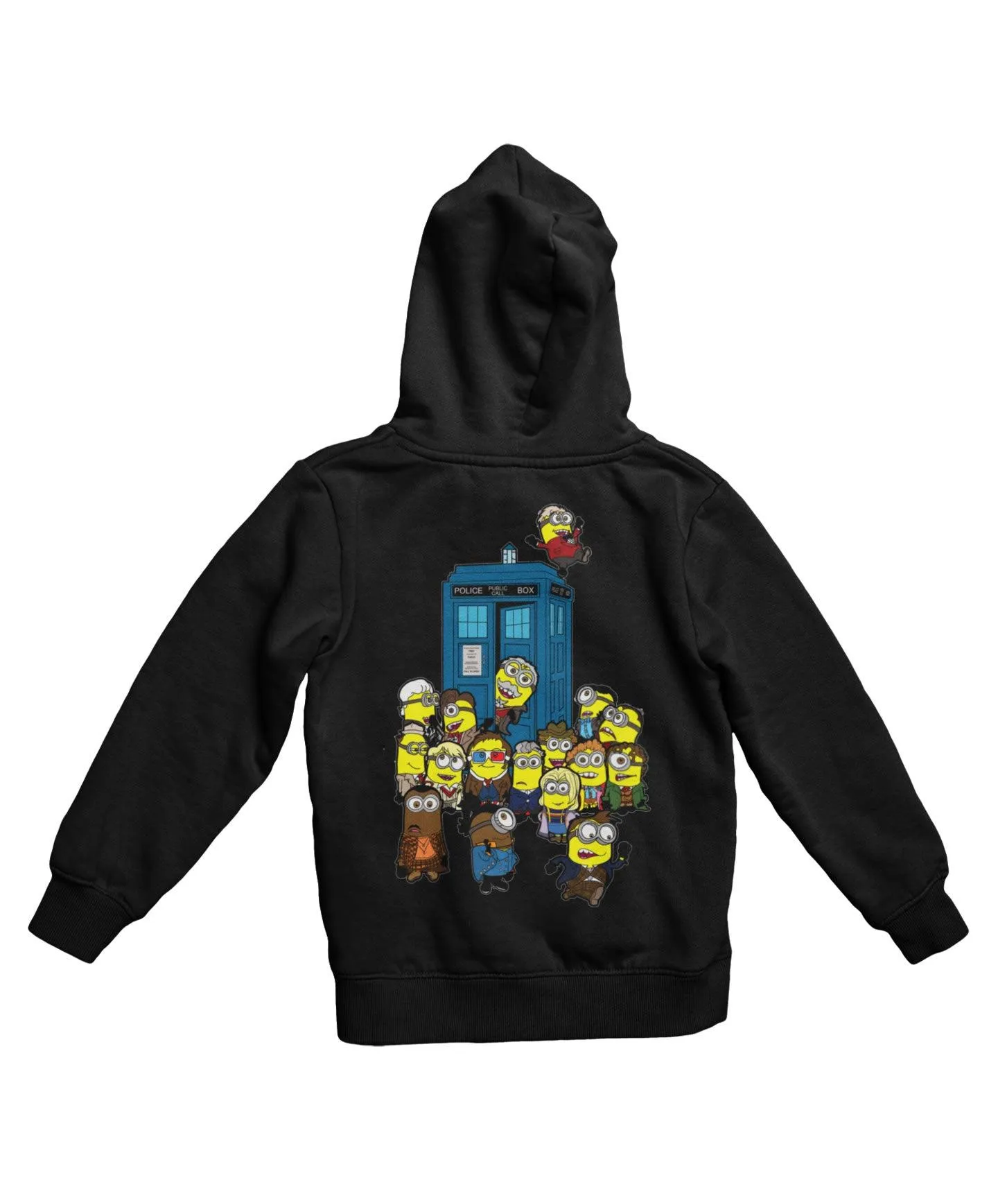 Top Notchy Doctor Minions Back Printed Hoodie sold by 8Ball