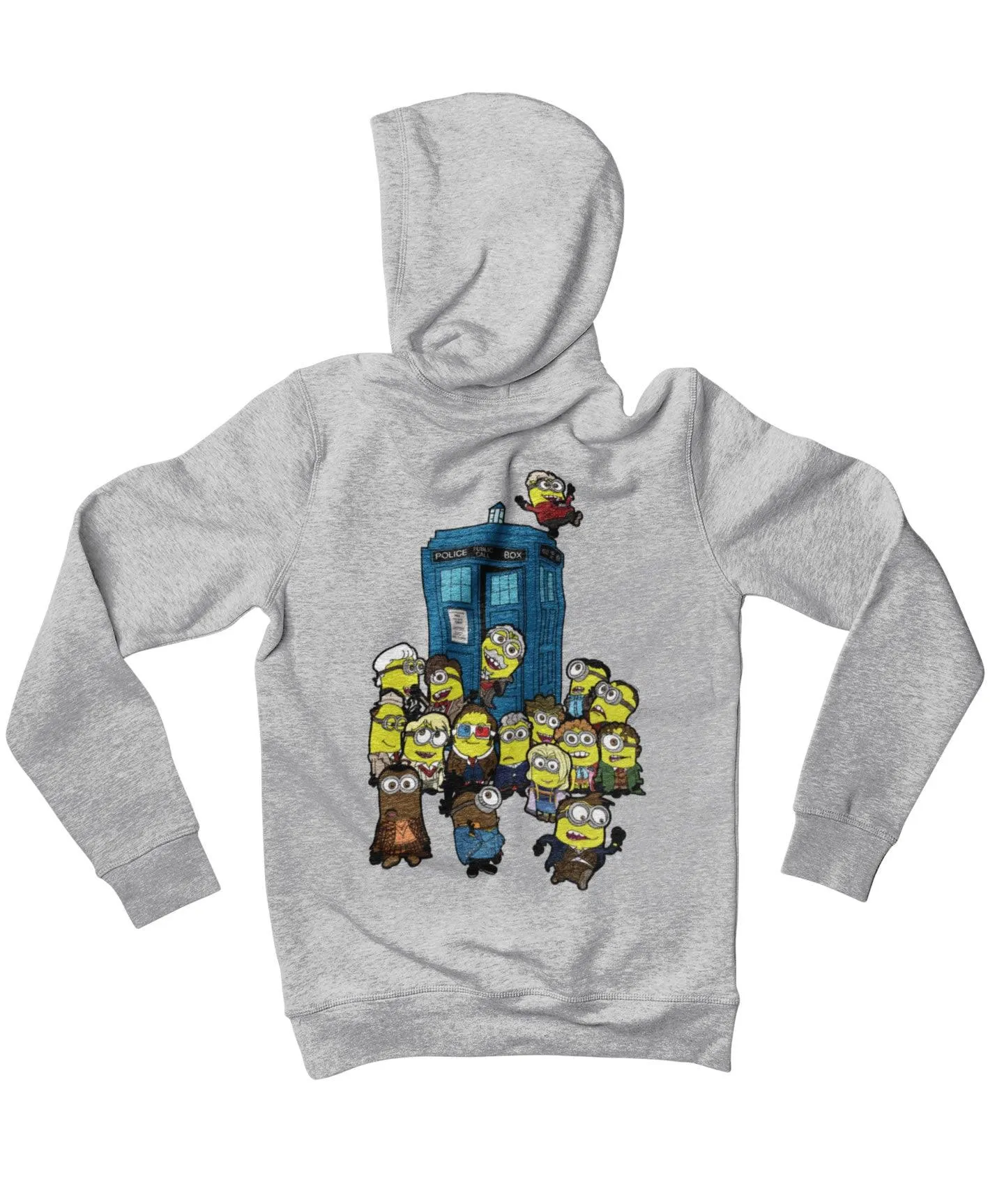 Top Notchy Doctor Minions Back Printed Hoodie sold by 8Ball product image thumbnail 4