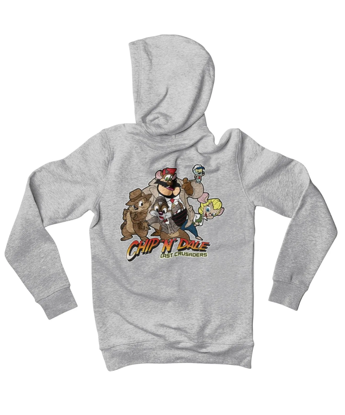 Top Notchy Chip N Dale Last Crusaders Back Printed Hoodie sold by 8Ball product image thumbnail 4