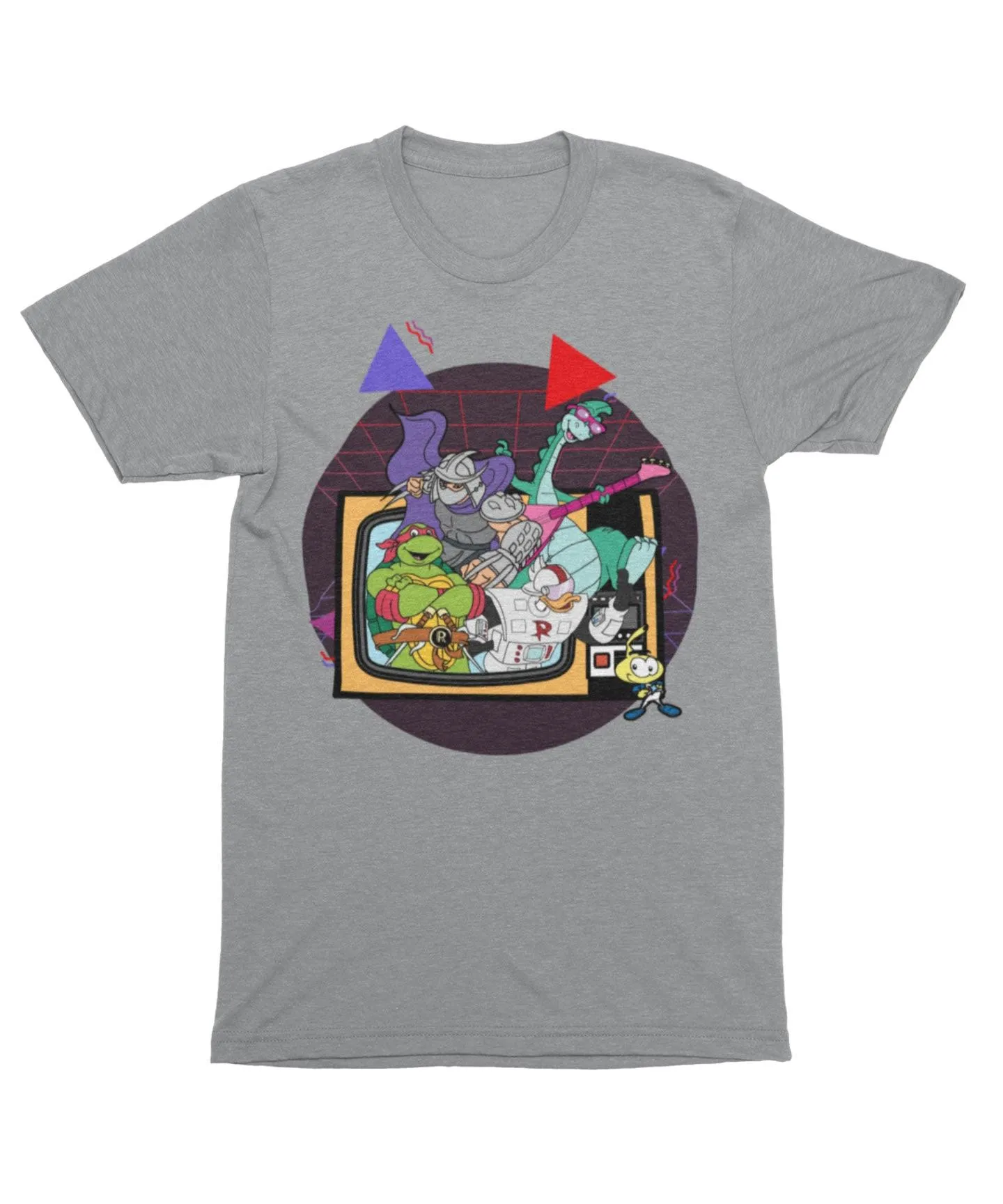 Top Notchy TV Toons Number 5 T-Shirt sold by 8Ball product image thumbnail 2