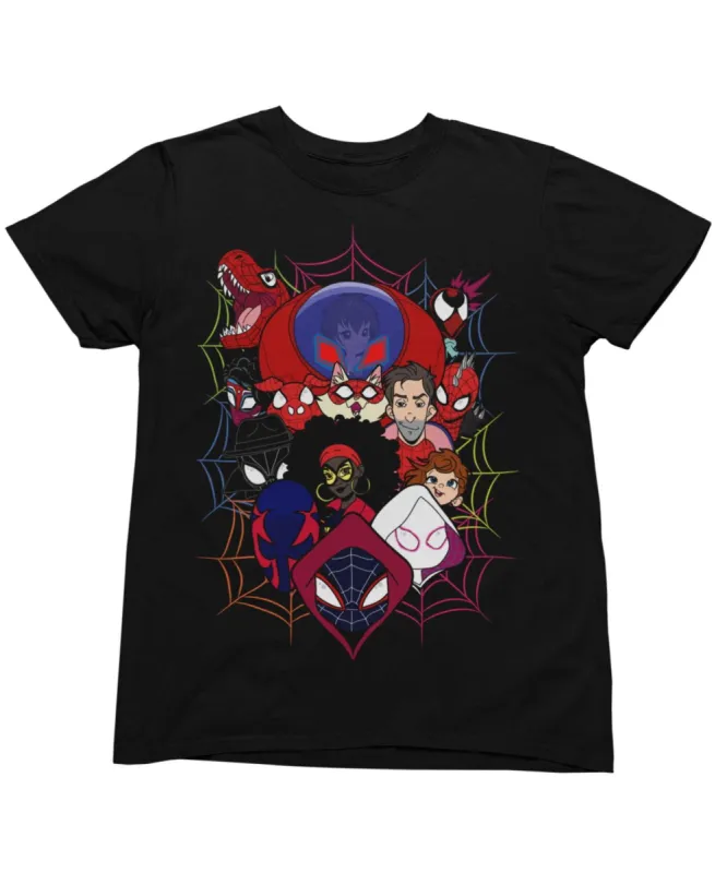 Top Notchy Spiderverse Explosion T-Shirt sold by 8Ball