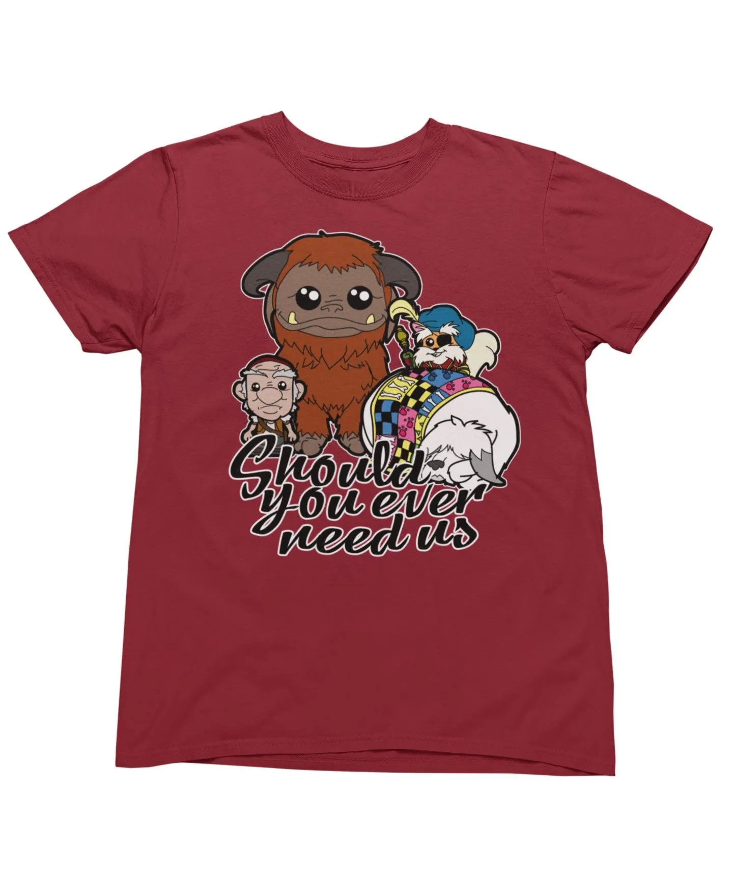 Top Notchy Should You Ever Need Us T-Shirt sold by 8Ball product image thumbnail 3