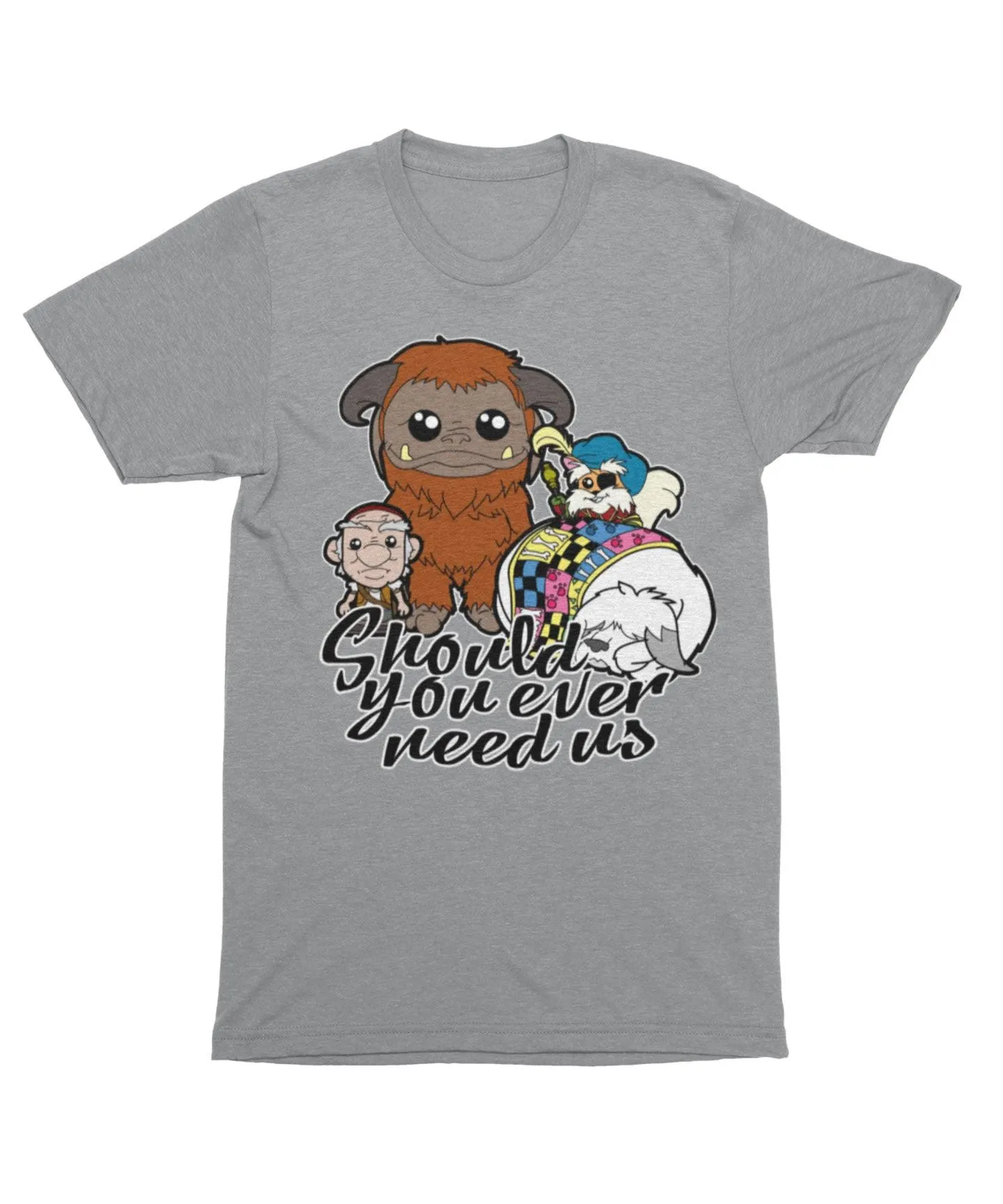 Top Notchy Should You Ever Need Us T-Shirt sold by 8Ball product image thumbnail 2