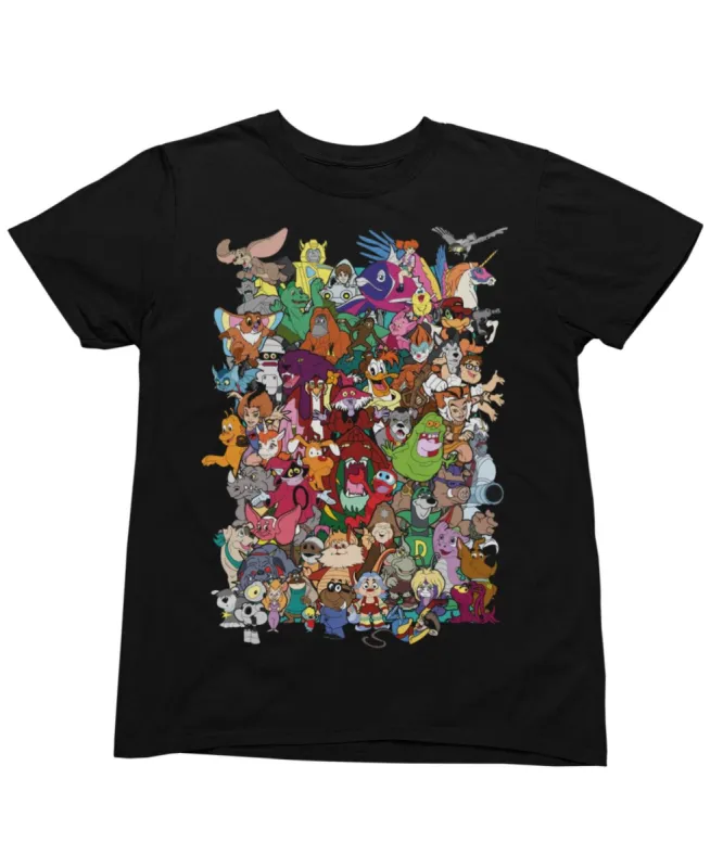 Top Notchy Saturday Morning Sidekicks T-Shirt sold by 8Ball