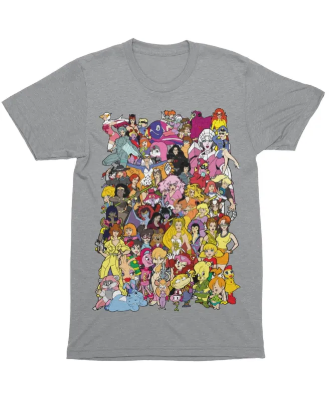 Top Notchy Saturday Morning Mutants T-Shirt sold by 8Ball