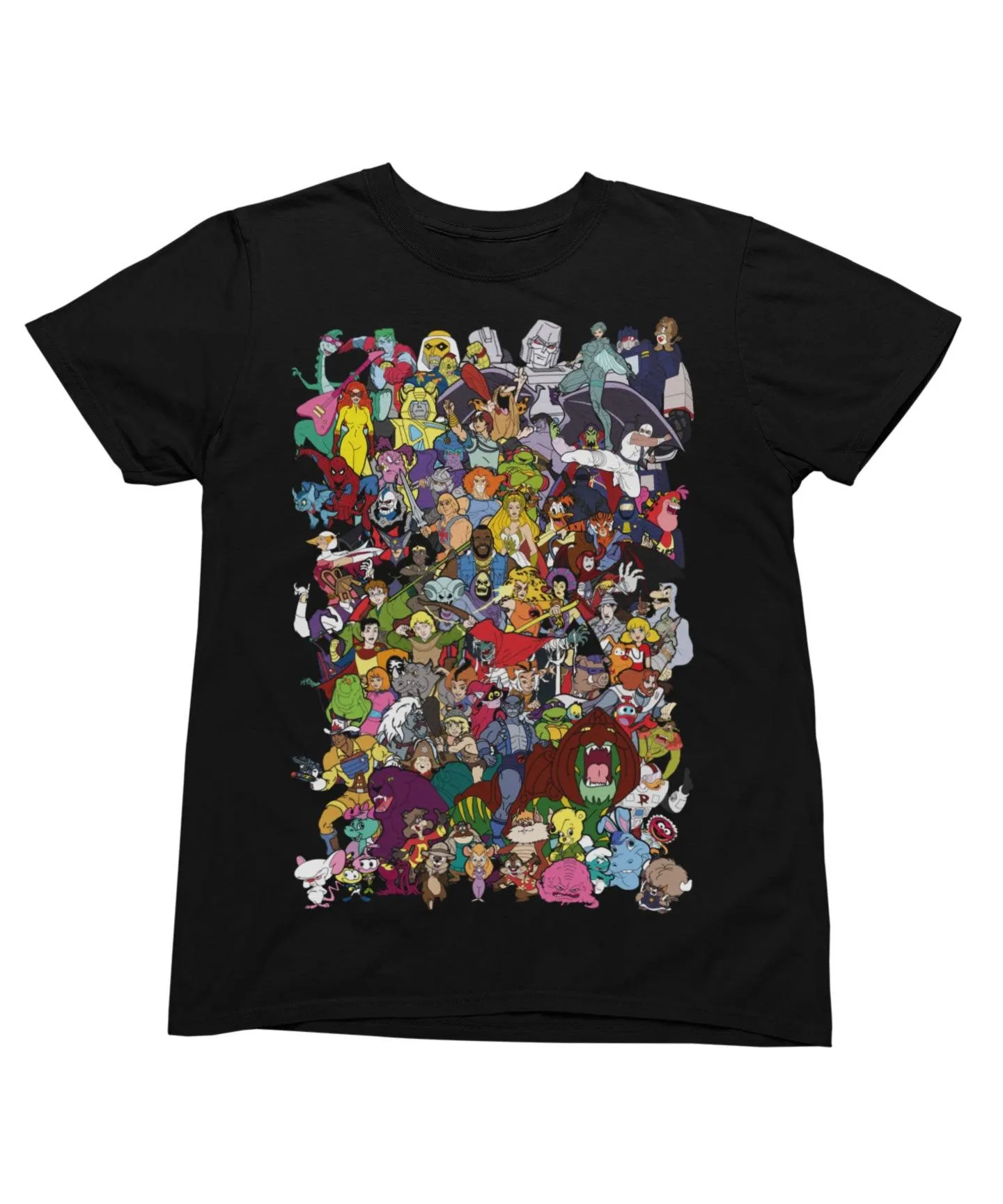 Top Notchy Saturday Morning Cartoons T-Shirt sold by 8Ball