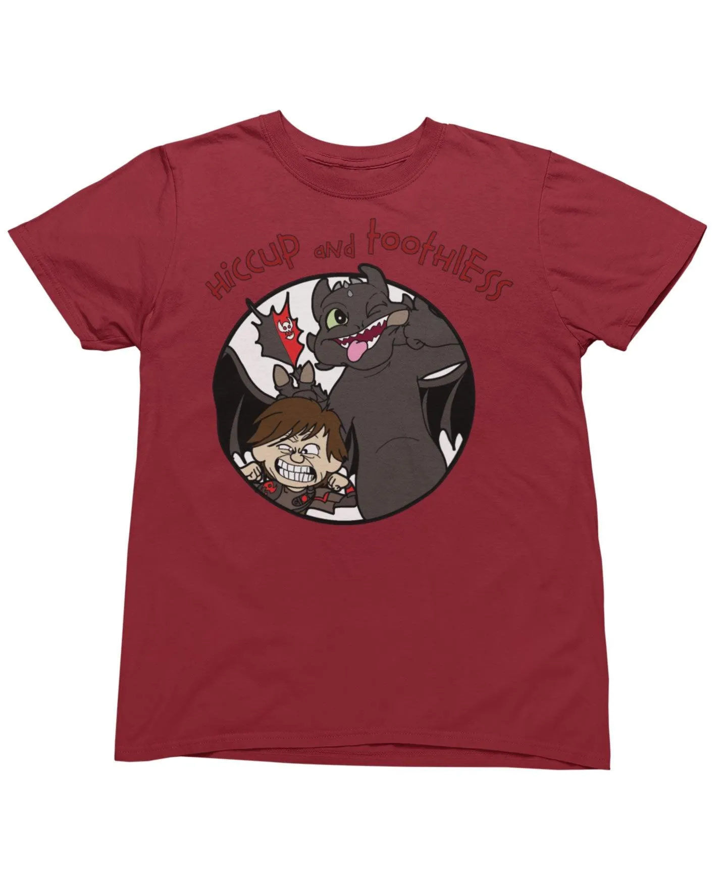 Top Notchy Hiccup and Toothless T-Shirt sold by 8Ball product image thumbnail 4