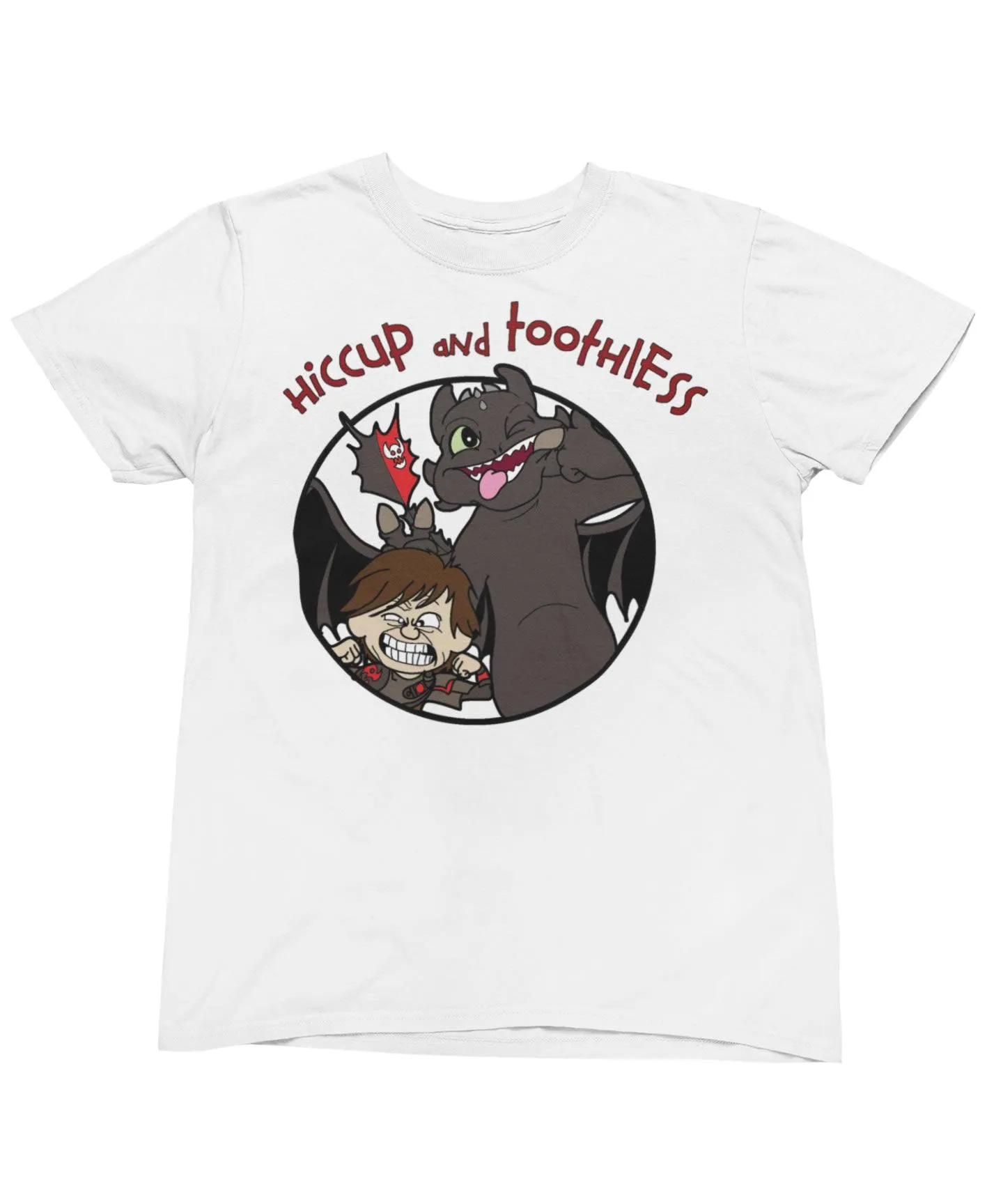 Top Notchy Hiccup and Toothless T-Shirt sold by 8Ball product image thumbnail 3