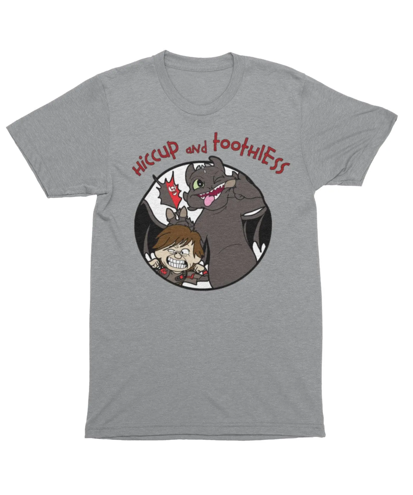 Top Notchy Hiccup and Toothless T-Shirt sold by 8Ball product image thumbnail 2