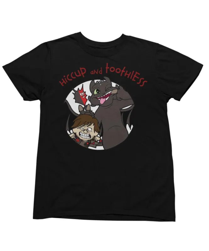 Top Notchy Hiccup and Toothless T-Shirt sold by 8Ball