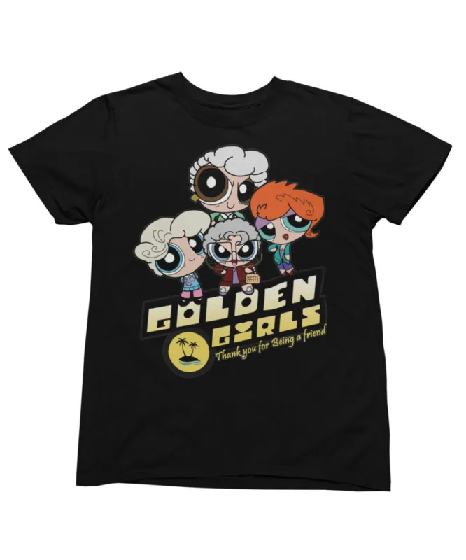 Top Notchy Goldenpuff Girls T-Shirt sold by 8Ball