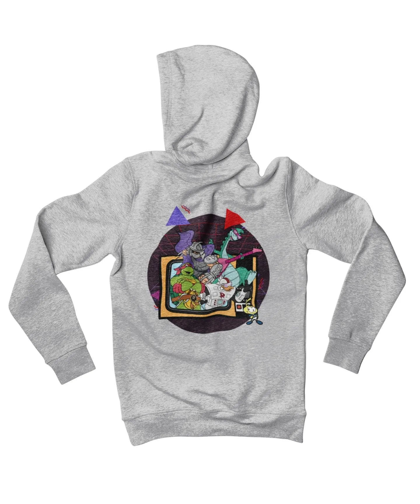 Top Notchy TV Toon Number 5 Back Printed Hoodie sold by 8Ball product image thumbnail 3