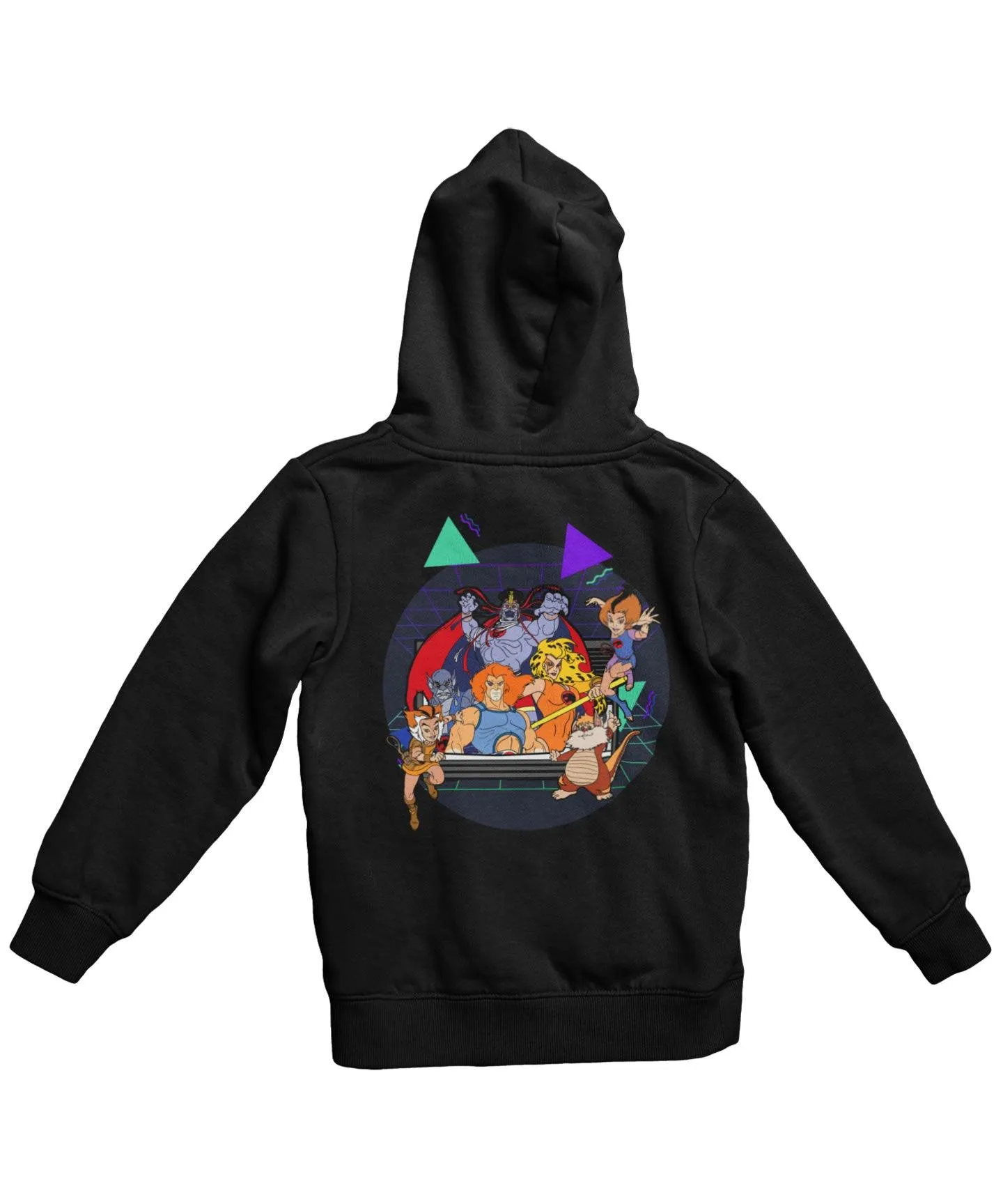 Top Notchy TV Toon Number 5 Back Printed Hoodie sold by 8Ball product image thumbnail 4