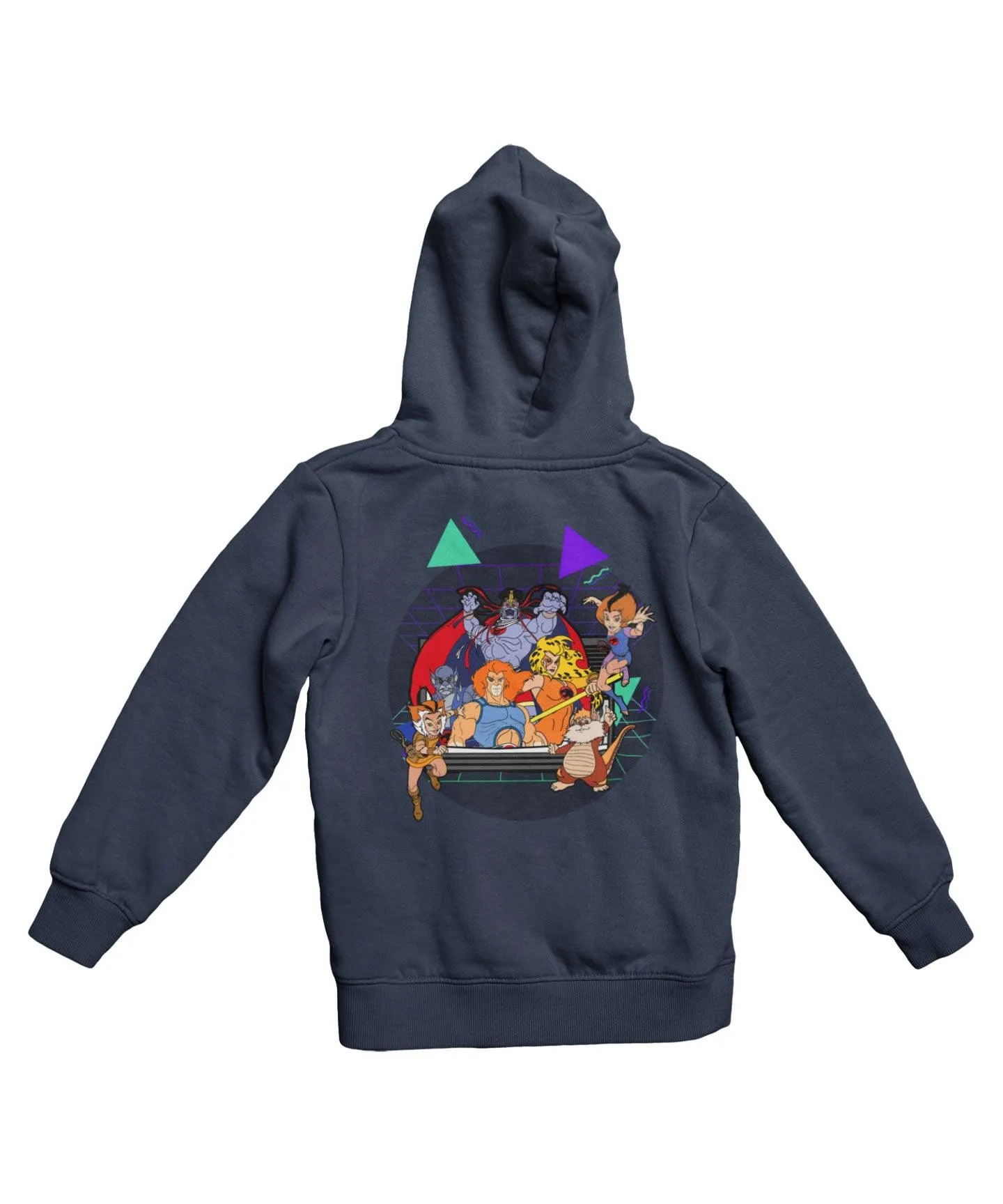 Top Notchy TV Toon Number 5 Back Printed Hoodie sold by 8Ball product image thumbnail 2