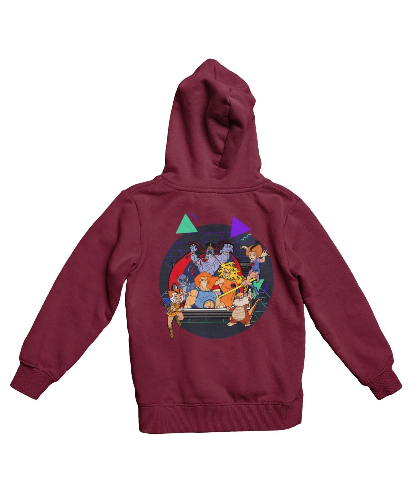 Top Notchy TV Toon Number 5 Back Printed Hoodie sold by 8Ball