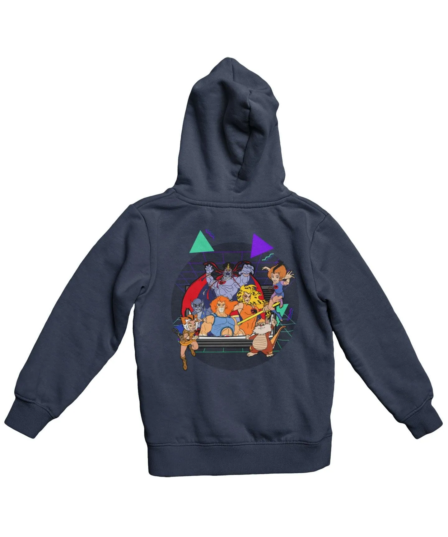 Top Notchy TV Toon Number 4 Back Printed Hoodie sold by 8Ball product image thumbnail 3
