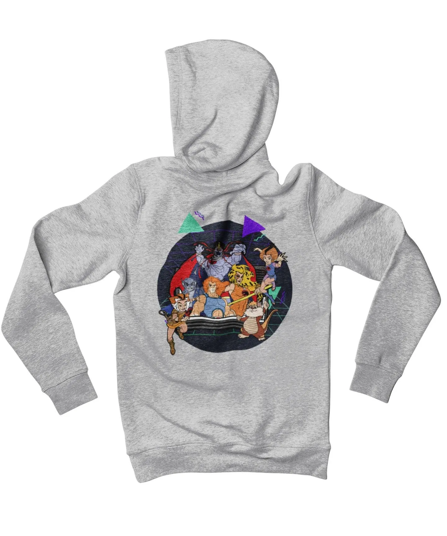Top Notchy TV Toon Number 4 Back Printed Hoodie sold by 8Ball product image thumbnail 4