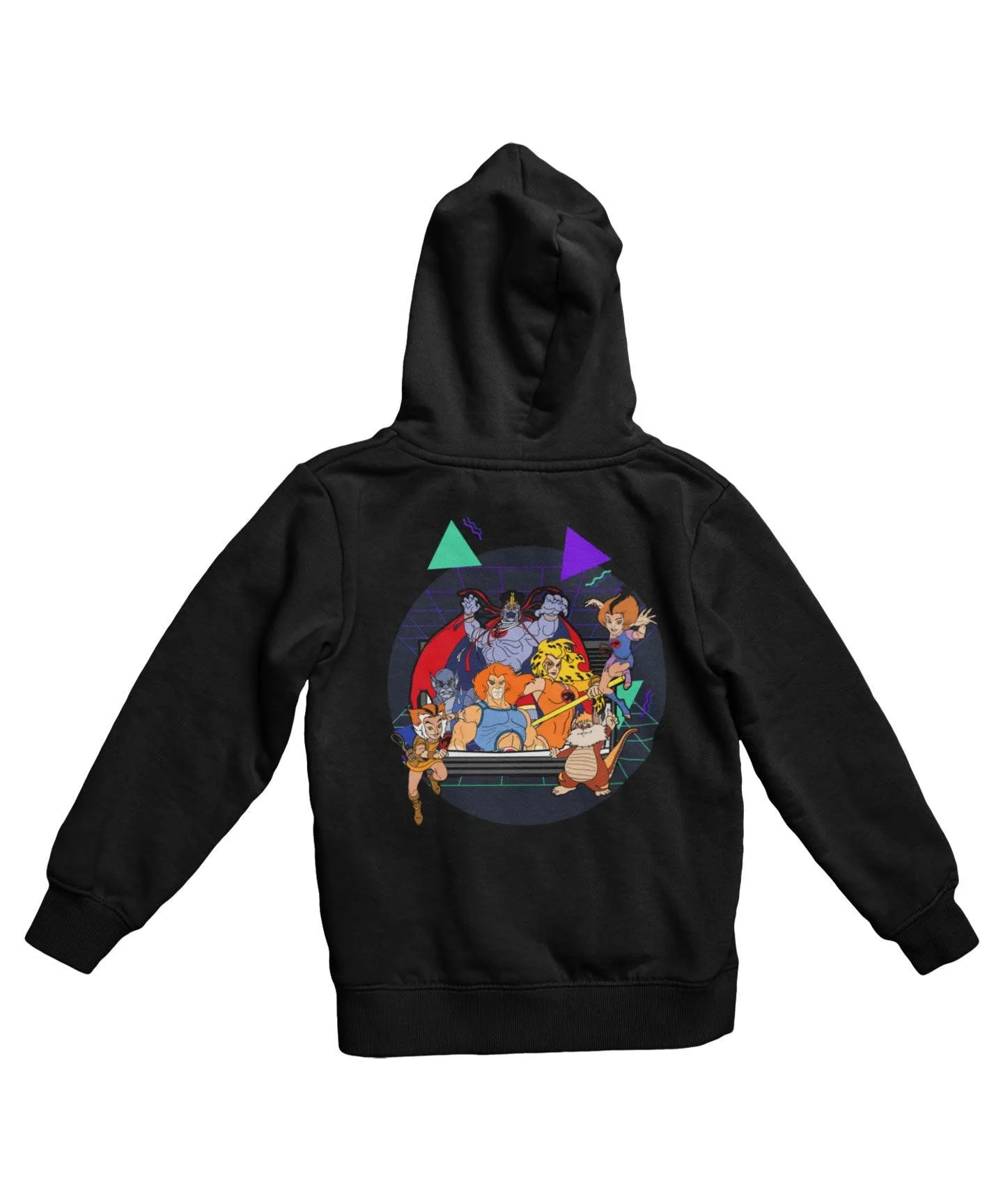 Top Notchy TV Toon Number 4 Back Printed Hoodie sold by 8Ball