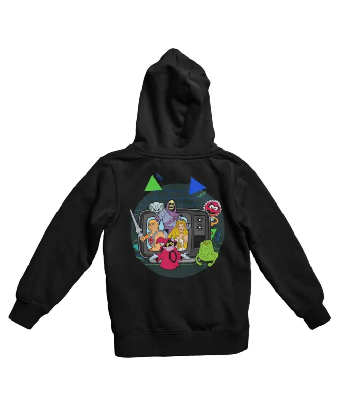 Top Notchy TV Toon Number 3 Back Printed Hoodie sold by 8Ball