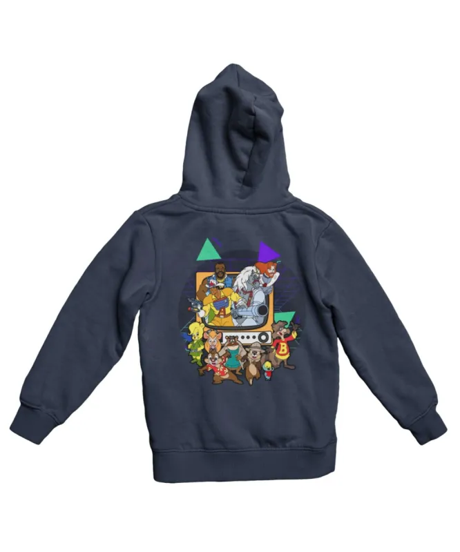 Top Notchy TV Toon Number 2 Back Printed Hoodie sold by 8Ball