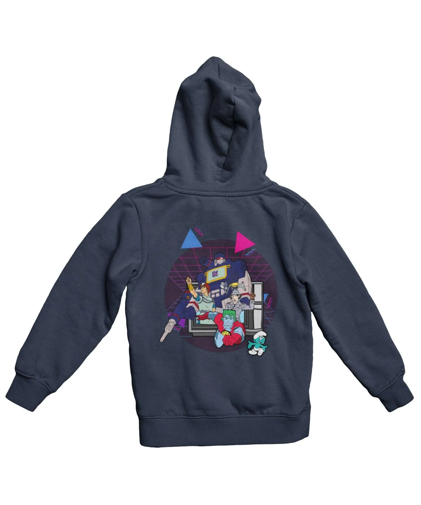 Top Notchy TV Toon Number 1 Back Printed Hoodie sold by 8Ball product image thumbnail 2