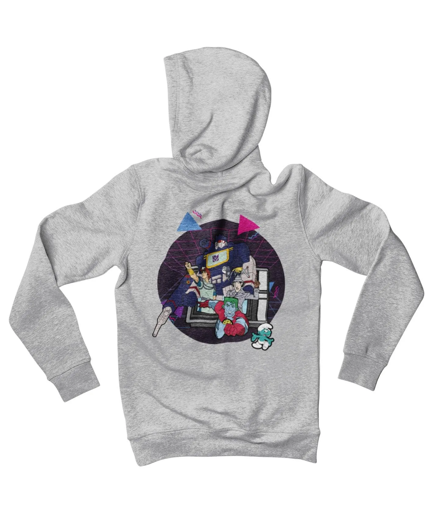 Top Notchy TV Toon Number 1 Back Printed Hoodie sold by 8Ball product image thumbnail 4